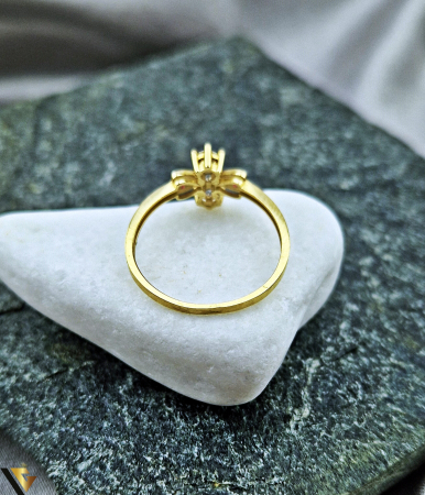 Inel Aur 14k, Zirconiu [2]