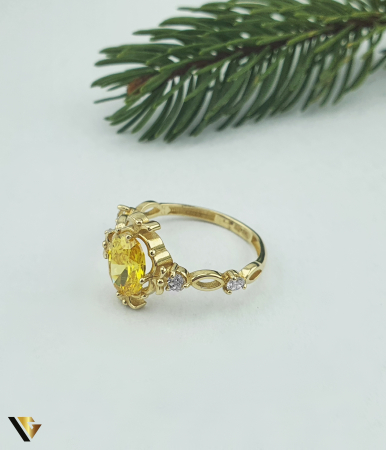 Inel Aur 14k, Zirconiu [1]