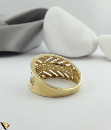 Inel Aur 14K, Zirconiu [1]