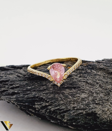 Inel Aur 14K, Zirconiu [1]