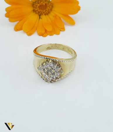 Inel Aur 14k, Zirconiu [1]
