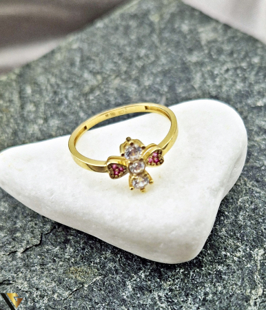 Inel Aur 14k, Zirconiu [1]