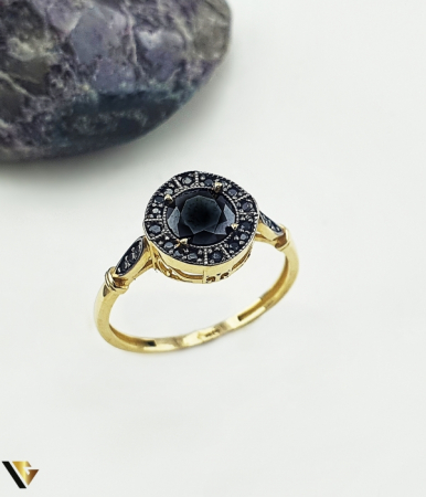 Inele - Inel Aur 14k, Zirconiu