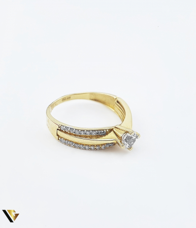 Inel Aur 14k, Zirconiu [1]