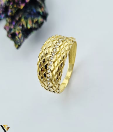 Inele - Inel Aur 14k, Zirconiu