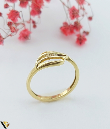 Inele din aur - Inel Aur 14k , Zirconiu