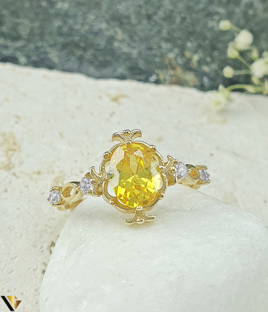 Inel Aur 14k, Zirconiu [1]