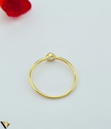 Inel Aur 18k, Diamant 0.10 ct [1]