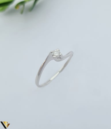 Inele - Inel Aur 18k, Diamant 0.10 ct