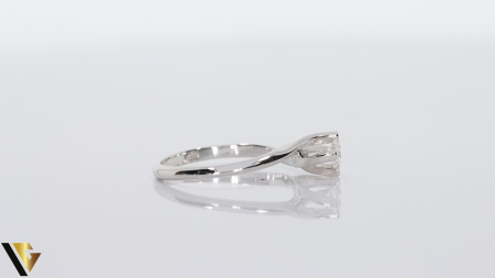 Inel Aur 18k, Diamant 0.18 ct [2]