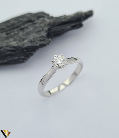 Inele cu diamante - Inel Aur 18k, Diamant 0.30 ct