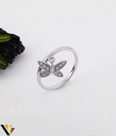 Inele cu diamante - Inel Aur 18k, Diamante 0.05 ct