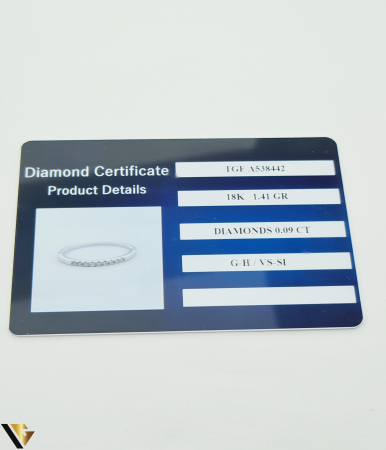 Inel Aur 18k, Diamante 0.09 ct [2]