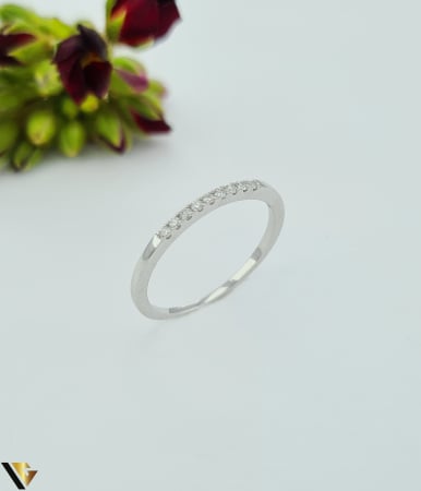 Inele din aur - Inel Aur 18k, Diamante 0.09 ct