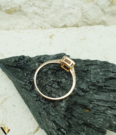Inel Aur 18k, Diamante 0.27 ct [2]