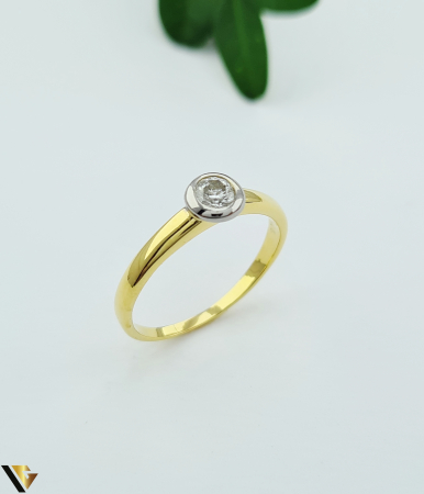 Inele cu diamante - Inel Aur 18k, Diamante 0.30 ct