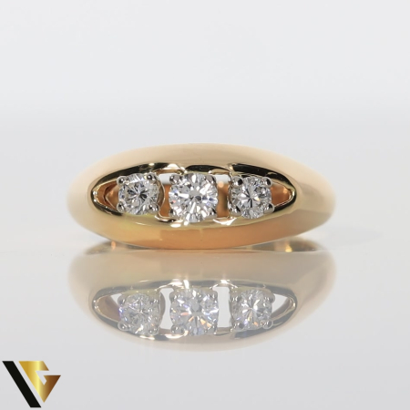 Inel Aur 18k, Diamante 0.44 ct [1]