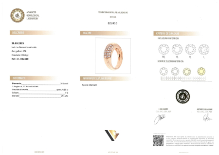 Inel Aur 18k, Diamante 0.50 ct [1]