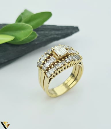 Inele din aur - Inel Aur 18k, Diamante 1.52 ct