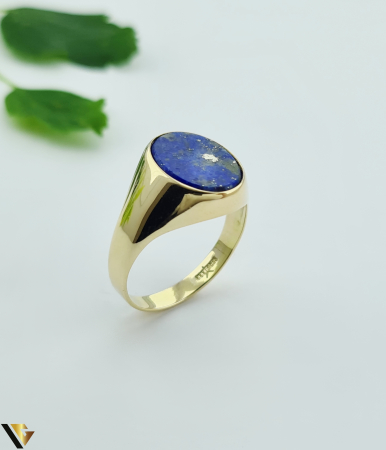 Bijuterii din aur - Inel Aur 8k, Lapis Lazuli