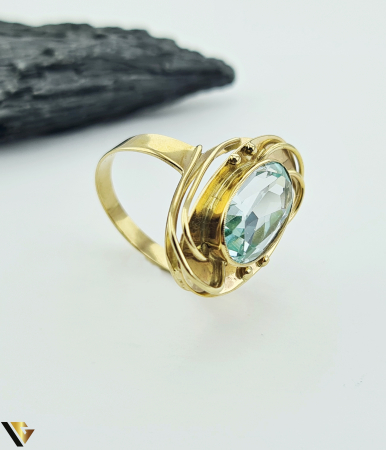 Inel Aur 8k, Spinel de Sinteza [2]