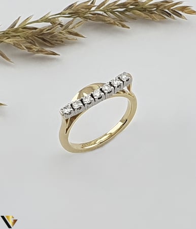 Inel Aur 14k, Diamante aprox. 0.28 ct [1]