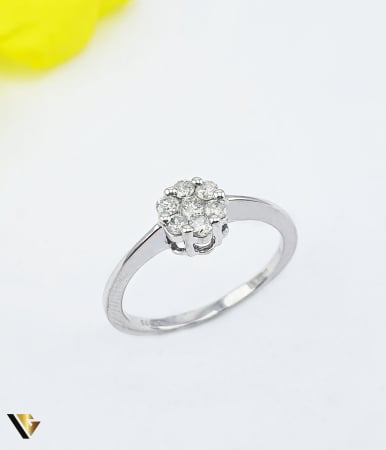Inele cu diamante - Inel Aur 9K, Diamante 0.25 ct