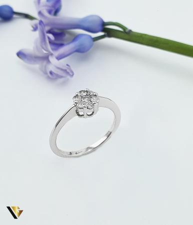 Inele cu diamante - Inel Aur 9K, Diamante 0.25 ct