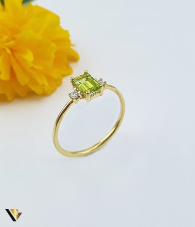 Inele - Inel Aur 9k, Peridot