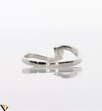Inel Aur Alb 14k, Diamant 0.15 ct [3]