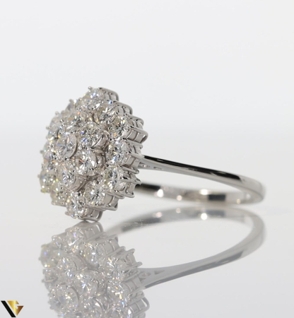 Inel Aur Alb 14k, Diamante 1.90 ct [2]