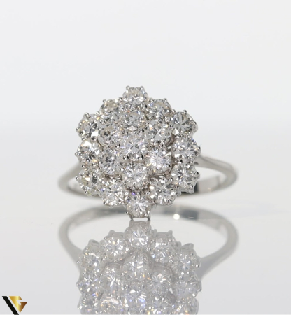 Inel Aur Alb 14k, Diamante 1.90 ct [1]
