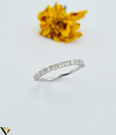 Inel Aur Alb 18k, Diamante 0.32 ct [1]
