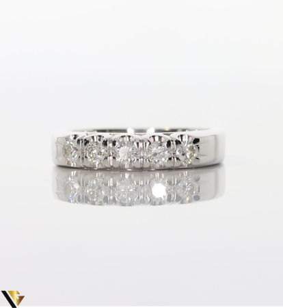 Inel Aur Alb 18k, Diamante 0.37 ct [1]