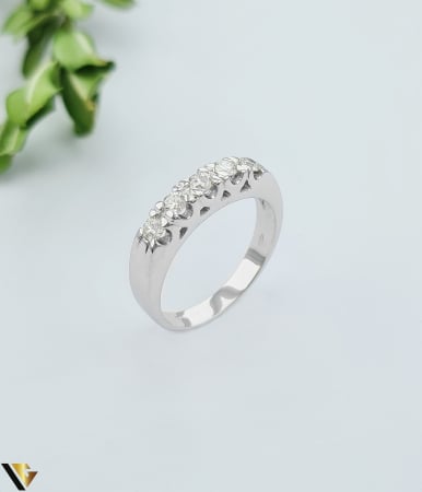 Bijuterii din aur - Inel Aur Alb 18k, Diamante 0.37 ct