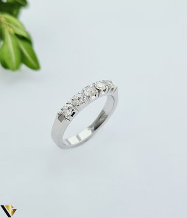 Bijuterii din aur - Inel Aur Alb 18k, Diamante 0.50 ct