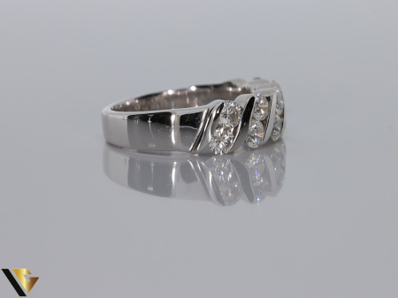 Inel Aur Alb 18k, Diamante 1.39 ct [3]