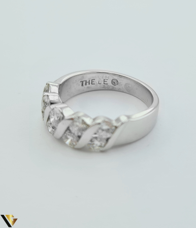 Inel Aur Alb 18k, Diamante 1.39 ct [1]