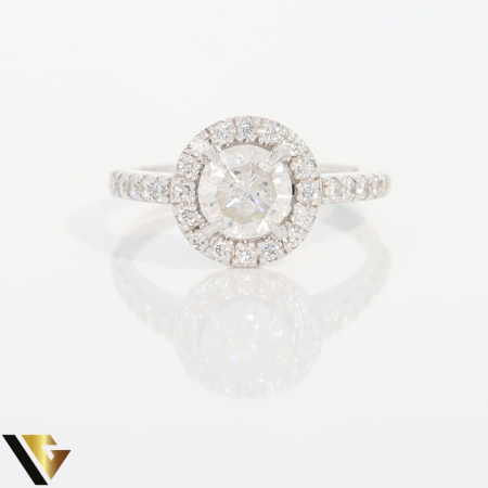 Inel Aur Alb 18k, Diamante 1.69  ct [1]