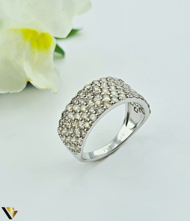 Bijuterii din aur - Inel Aur Alb 18k, Diamante 2.25 ct