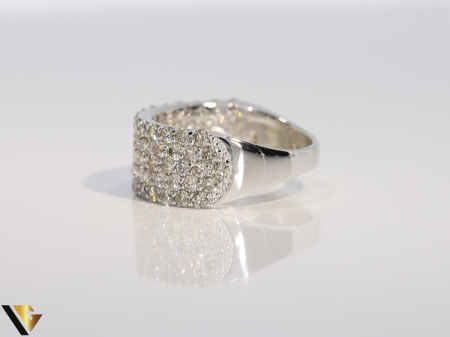 Inel Aur Alb 18k, Diamante 2.25 ct [2]