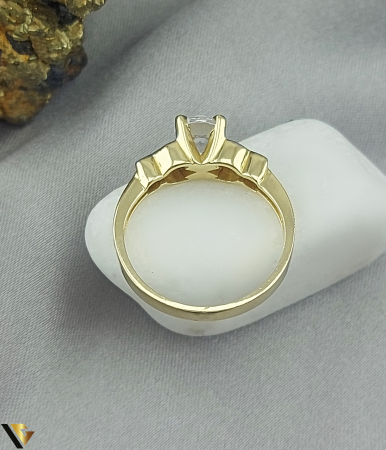 Inel Logodna, Aur 14k, Zirconiu [1]