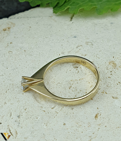 Inel Logodna Aur 14k, Zirconiu [1]