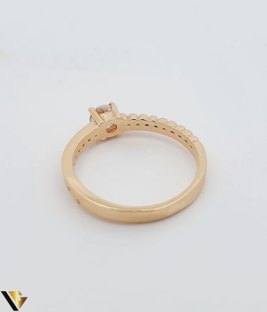 Inel Logodna Aur 14k, Zirconiu [1]