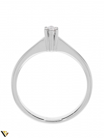 Inel din aur 18k, 750 de logodna 2.57 grame Diamant "Brilliant Cut" de cca. 0.07 ct [1]