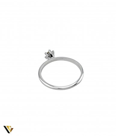 Inel Logodna din Aur 14k, Diamant de 0.12 ct, 1.58 grame [1]