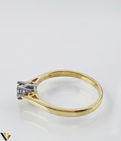 Inel Logodna din Aur 9k, Diamant de 0.33 ct, 2.28 grame [1]