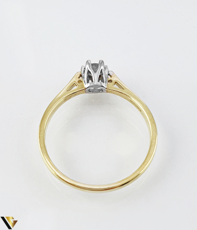 Inel Logodna din Aur 9k, Diamant de 0.33 ct [1]