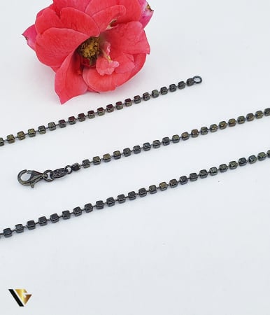 Lant Argint 925, Placat cu rodiu negru [1]