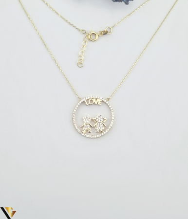 Lant cu pandantiv aur 14k, Greutate: 2.78 g Lungime: 42 cm (cu posibilitate de prindere de la 40 cm) Latime lant: 0.70mm Dimensiuni pandantiv: 20.66 mm/20.66 mm Marcaj / Titlu: 585 Locatie: HARLAU Tel: 0723353111 [1]